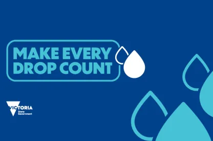 Make Every Drop Count web banner